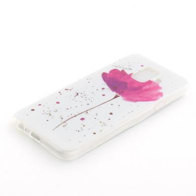 Силіконовий (TPU) чохол Deexe Life Style для Samsung Galaxy A6 2018 (A600)