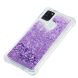 Силиконовый (TPU) чехол Deexe Liquid Glitter для Samsung Galaxy A21s (A217) - Purple. Фото 5 из 8