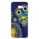 Силіконовий (TPU) чохол Deexe LumiCase для Samsung Galaxy J4+ (J415) - Owl Luminous TPU