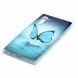 Силіконовий (TPU) чохол Deexe LumiCase для Samsung Galaxy Note 10 (N970) - Butterfly