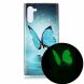Силіконовий (TPU) чохол Deexe LumiCase для Samsung Galaxy Note 10 (N970) - Butterfly