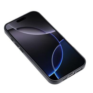 Силиконовый (TPU) чехол Deexe Matte Case для Samsung Galaxy A07 (A075) - Black