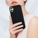 Силиконовый (TPU) чехол Deexe Matte Case для Samsung Galaxy A07 (A075) - Black. Фото 6 из 7
