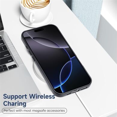 Силиконовый (TPU) чехол Deexe Matte Case для Samsung Galaxy A07 (A075) - Black