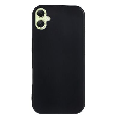 Силиконовый (TPU) чехол Deexe Matte Case для Samsung Galaxy A07 (A075) - Black