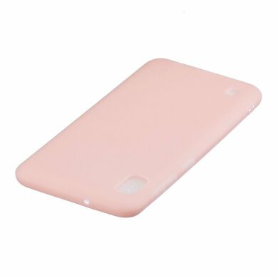 Силіконовий (TPU) чохол Deexe Matte Case для Samsung Galaxy A10 (A105) - Light Pink