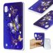 Силиконовый (TPU) чехол Deexe Pretty Glossy для Samsung Galaxy A10 (A105) - Blue Butterfly. Фото 1 из 5