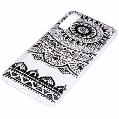 Силіконовий (TPU) чохол Deexe Pretty Glossy для Samsung Galaxy A50 (A505) / A30s (A307) / A50s (A507) - Black Mandala