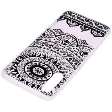 Силіконовий (TPU) чохол Deexe Pretty Glossy для Samsung Galaxy A50 (A505) / A30s (A307) / A50s (A507) - Black Mandala