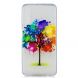 Силиконовый (TPU) чехол Deexe Pretty Glossy для Samsung Galaxy A7 2018 (A750) - Colorized Tree. Фото 2 из 5