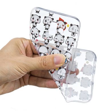 Силіконовий (TPU) чохол Deexe Pretty Glossy для Samsung Galaxy J6+ (J610) - Cartoon Panda