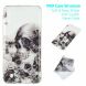 Силіконовий (TPU) чохол Deexe Pretty Glossy для Samsung Galaxy M10 (M105) - Skull and Flower