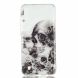 Силіконовий (TPU) чохол Deexe Pretty Glossy для Samsung Galaxy M10 (M105) - Skull and Flower