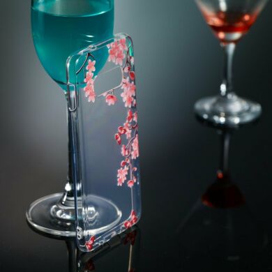 Силіконовий (TPU) чохол Deexe Pretty Glossy для Samsung Galaxy S10e (G970), Butterfly and Flower