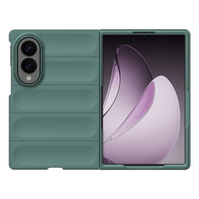 Силиконовый (TPU) чехол Deexe Terra Case (FF) для Samsung Galaxy Fold 8 - Green