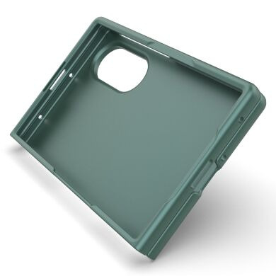 Силиконовый (TPU) чехол Deexe Terra Case (FF) для Samsung Galaxy Fold 8 - Green