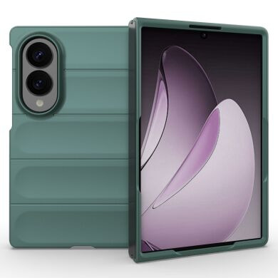 Силиконовый (TPU) чехол Deexe Terra Case (FF) для Samsung Galaxy Fold 8 - Green