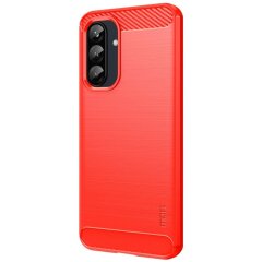 Силиконовый (TPU) чехол MOFI Carbon Fiber для Samsung Galaxy A26 (A266) - Red