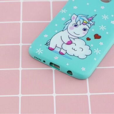 Силіконовий (TPU) чохол UniCase 3D Cartoon Pattern для Samsung Galaxy A40 (А405), Unicorn