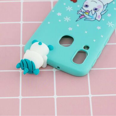Силіконовий (TPU) чохол UniCase 3D Cartoon Pattern для Samsung Galaxy A40 (А405), Unicorn
