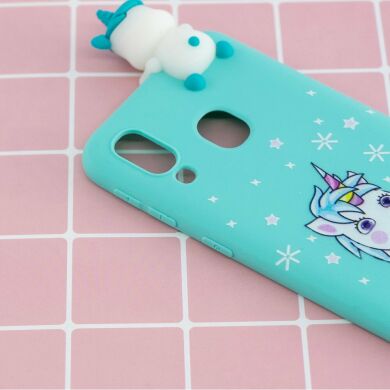 Силіконовий (TPU) чохол UniCase 3D Cartoon Pattern для Samsung Galaxy A40 (А405), Unicorn