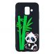 Силиконовый (TPU) чехол UniCase 3D Cartoon Pattern для Samsung Galaxy A6 2018 (A600) - Panda and Bamboo. Фото 2 из 6