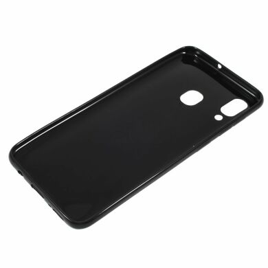 Силіконовий (TPU) чохол UniCase 3D Diamond Grain для Samsung Galaxy A30 (A305), Black