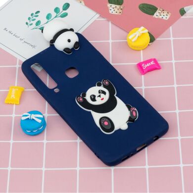 Силиконовый (TPU) чехол UniCase 3D Pattern для Samsung Galaxy A9 2018 (A920) - Jumping Panda