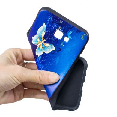 Силиконовый (TPU) чехол UniCase Color Style для Samsung Galaxy J4+ (J415) - Blue Butterflies