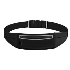 Спортивный чехол на пояс Deexe Waist Bag - Black