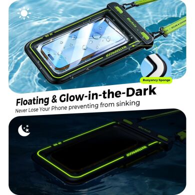 Влагозащитный чехол RORHXIA Glow Dark - Black Green