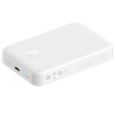 Внешний аккумулятор Baseus Magnetic Mini 20W (10000 mAh) PPCX070001 - White