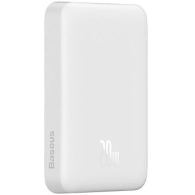 Внешний аккумулятор Baseus Magnetic Mini 20W (10000 mAh) PPCX070001 - White