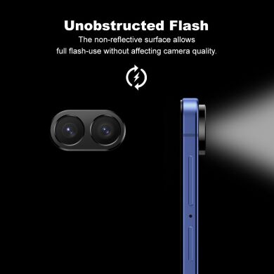 Защитная рамка IMAK Camera Styling для Samsung Galaxy Flip 8 / Flip 7 - Black