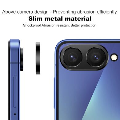 Защитная рамка IMAK Camera Styling для Samsung Galaxy Flip 8 / Flip 7 - Black