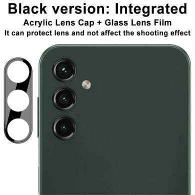 Защитное стекло на камеру IMAK Black Glass Lens для Samsung Galaxy A24 (A245) - Black