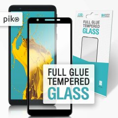 Захисне скло Piko Full Glue для Samsung Galaxy A01 Core (A013) - Black