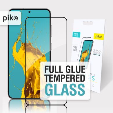 Защитное стекло Piko Full Glue для Samsung Galaxy S24 (S921) - Black
