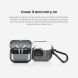 Защитный чехол Clip Case для Samsung Galaxy Buds 3 / Buds 3 Pro / Buds 3 FE (GP-FPR630HICBW) - Transparent. Фото 4 из 5