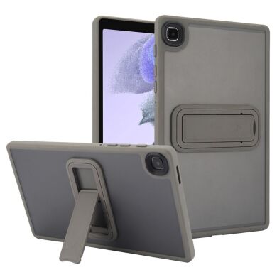 Защитный чехол Deexe Crystal Kickstand для Samsung Galaxy Tab A7 Lite (T220/T225) - Grey