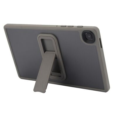Защитный чехол Deexe Crystal Kickstand для Samsung Galaxy Tab A7 Lite (T220/T225) - Grey