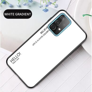 Захисний чохол Deexe Gradient Color для Samsung Galaxy A52 (A525) / A52s (A528) - White