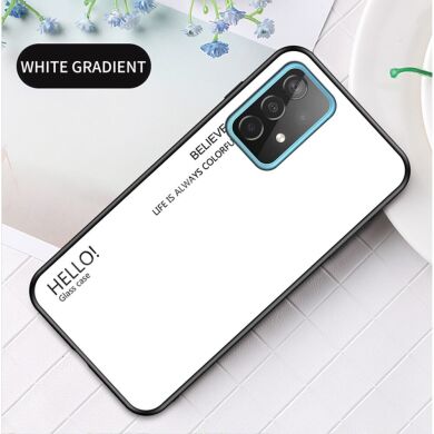 Защитный чехол Deexe Gradient Color для Samsung Galaxy A52 (A525) / A52s (A528) - White