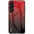 Защитный чехол Deexe Gradient Color для Samsung Galaxy S26 - Red / Black