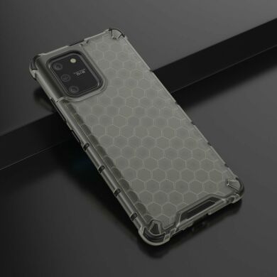 Защитный чехол Deexe Honeycomb Series для Samsung Galaxy S10 Lite (G770) - Black