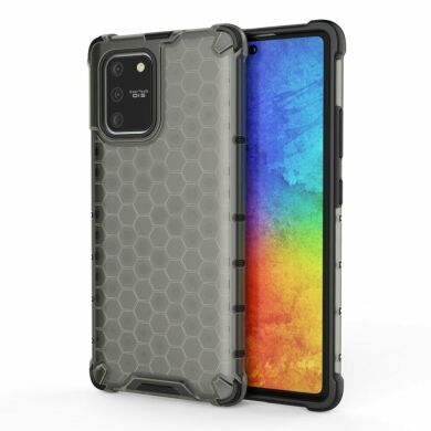 Захисний чохол Deexe Honeycomb Series для Samsung Galaxy S10 Lite (G770) - Black