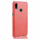 Защитный чехол Deexe Leather Back Cover для Samsung Galaxy A10s (A107) - Red. Фото 3 из 8