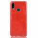 Защитный чехол Deexe Leather Back Cover для Samsung Galaxy A10s (A107) - Red. Фото 2 из 8