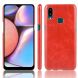 Защитный чехол Deexe Leather Back Cover для Samsung Galaxy A10s (A107) - Red. Фото 1 из 8