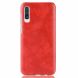 Защитный чехол Deexe Leather Back Cover для Samsung Galaxy A70 (A705) - Red. Фото 2 из 6